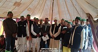 हिंदुस्तान न्यूज़ पोर्टल की विशेष रिपोर्ट प्रयागराज माघ मेला 2026 भारतीय किसान यूनियन पूर्वांचल की टीम चिंतन शिविर 2026
